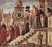 CARPACCIO, Vittore The Presentation of the Virgin fdg oil